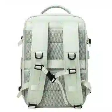 维多利亚旅行者 干湿分离多功能大容量出差独立鞋仓休闲时尚 涤纶 电脑包双肩包背包 常规 男女同款情侣款 绿色/米色/黑色