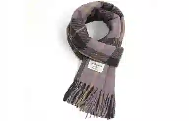 优幽兰 针织百搭时尚多用途秋冬季加厚防风御寒保暖护脖简约休闲 绒线围巾 女款