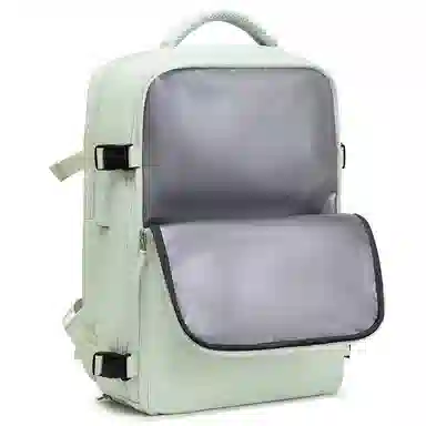 维多利亚旅行者 干湿分离多功能大容量出差独立鞋仓休闲时尚 涤纶 电脑包双肩包背包 常规 男女同款情侣款 绿色/米色/黑色