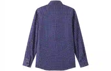 恒源祥 格子含羽绒加绒加厚长袖衬衫 男款