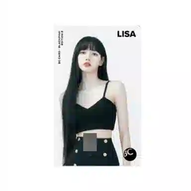 YG Entertainment BLACKPINK BCCARD