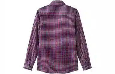 恒源祥 格子含羽绒加绒加厚长袖衬衫 男款