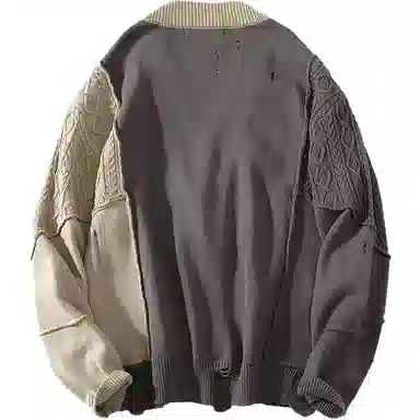 A SQUARE ROOT V-Neck Knit Sweater