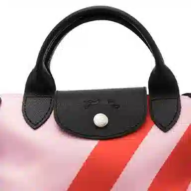 Longchamp Le Pliage Pink/Red