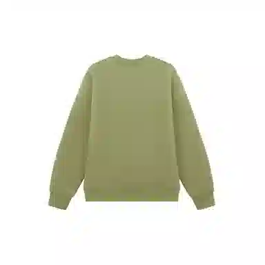 麓蔓蒂 圆领宽松纯色绣花卫衣 女款