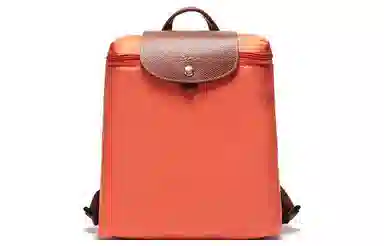 Longchamp Le Pliage Medium Backpack Orange