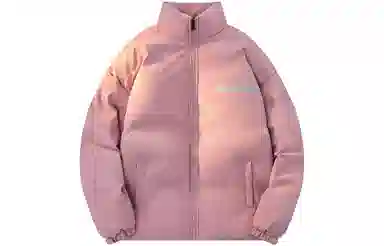 H2P College Style Cartoon Graffiti Letter Puffer Jacket