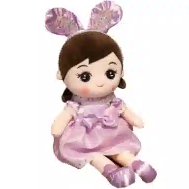 公主恋人 超萌兔宝贝小女孩 玩偶 毛绒公仔