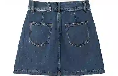LEDIN Denim Skirt