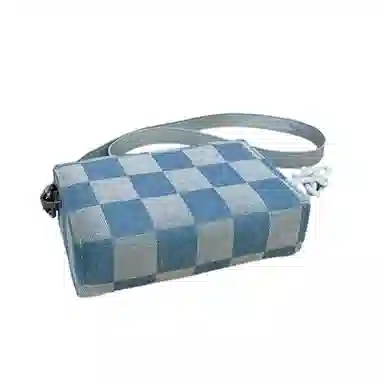 Slazenger Denim Checkerboard Shoulder Bag