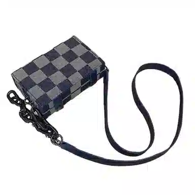 Slazenger Denim Checkerboard Shoulder Bag