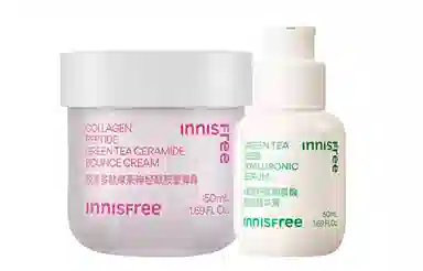 悦诗风吟 神经酰胺塑弹面霜护肤套装 保湿滋润