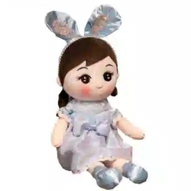 公主恋人 超萌兔宝贝小女孩 玩偶 毛绒公仔