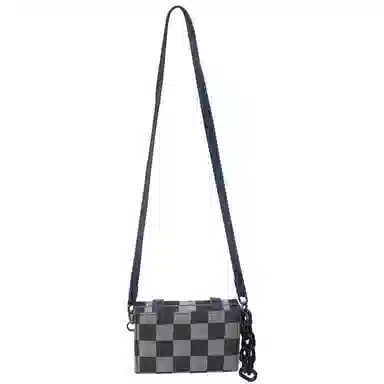 Slazenger Denim Checkerboard Shoulder Bag
