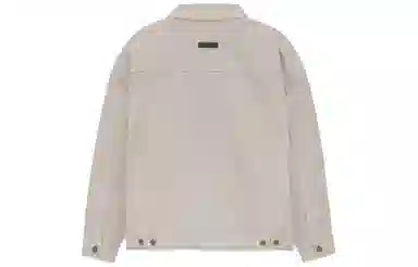 Fear of God Essentials Silver Cloud Denim Jacket