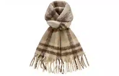 优幽兰 流苏围脖秋冬季防风防寒护脖子保暖 绒线围巾 女款