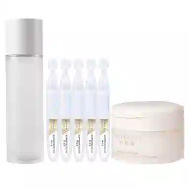 娇润泉 爽肤水精华化妆水二裂酵母次抛透明质酸钠精华液卸妆膏组合套装 紧致补水保湿