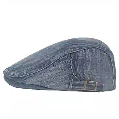 山一丸 英伦时尚水洗 棉 贝雷帽 男女同款情侣款