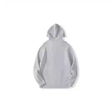 我是大卫 纯色慵懒风连帽韩版长袖针织衫 男女同款