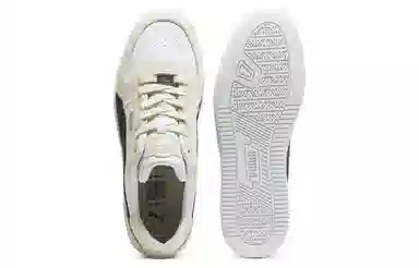 PUMA Caven White Black Beige