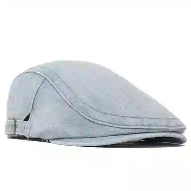 山一丸 英伦时尚水洗 棉 贝雷帽 男女同款情侣款