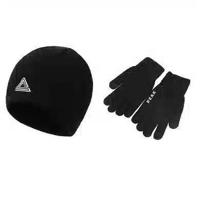 PEAK Black Triangle Acrylic Beanie
