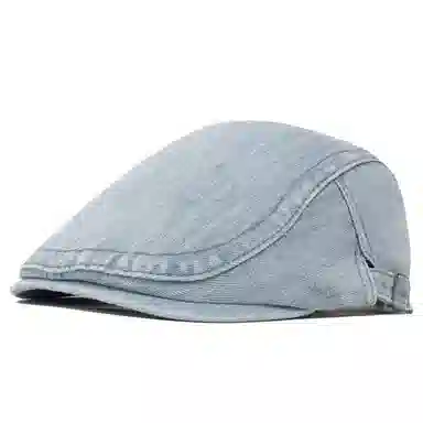 山一丸 英伦时尚水洗 棉 贝雷帽 男女同款情侣款