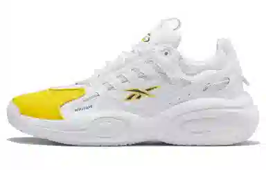 Reebok Solution Mid White Yellow