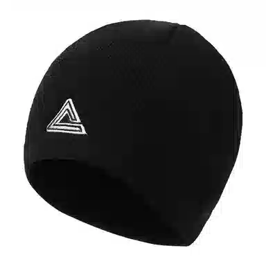 PEAK Black Triangle Acrylic Beanie