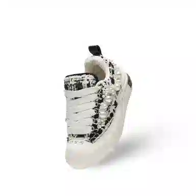 xVESSEL Low Canvas Black White