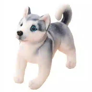 公主恋人 哈士奇萌宠 玩偶 毛绒公仔