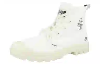 Palladium Pampa Hi Shake White