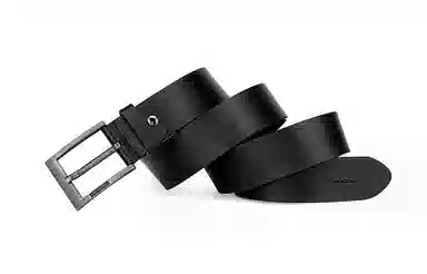 马莎兰缇 中国风印花超薄 纯色自动扣皮带 皮带组合套装 代写贺卡高档礼盒 头层牛皮 钱包 常规 男款 黑色