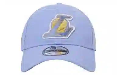 New Era Logo Cotton Cap Blue