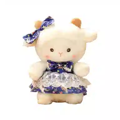 公主恋人 少女系小羊 换装布娃娃抱枕 玩偶 毛绒公仔