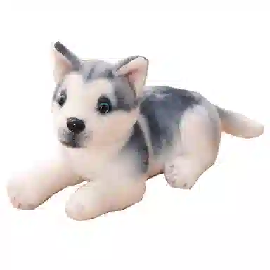 公主恋人 哈士奇萌宠 玩偶 毛绒公仔