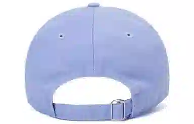 New Era Logo Cotton Cap Blue