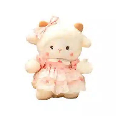公主恋人 少女系小羊 换装布娃娃抱枕 玩偶 毛绒公仔