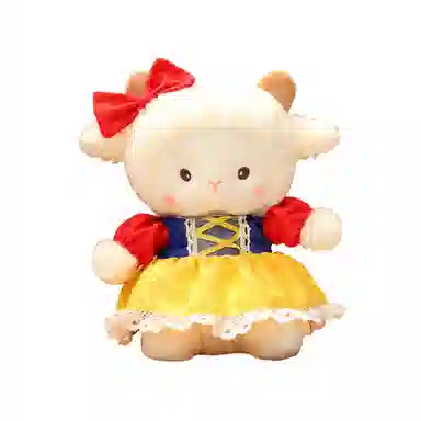 公主恋人 少女系小羊 换装布娃娃抱枕 玩偶 毛绒公仔