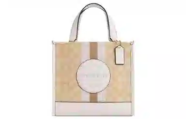 COACH Dempsey 22 Logo Tote