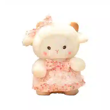 公主恋人 少女系小羊 换装布娃娃抱枕 玩偶 毛绒公仔