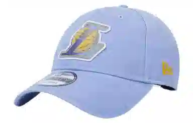 New Era Logo Cotton Cap Blue