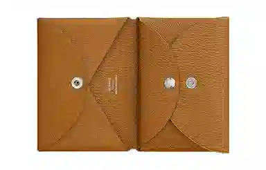 HERMES CalviDuo Compact Mysore 28 Caramel