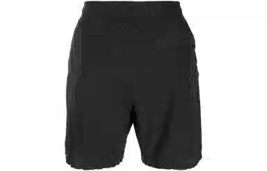 Stone Island Metal Nylon Logo Shorts Black