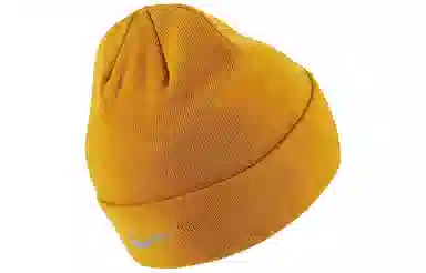 Nike Embroidered Beanie Yellow