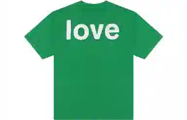 Drew House FW23 Heart Print Tee Green