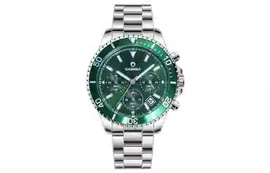 CASIMA Classic Green Multifunction Watch