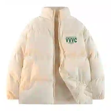 VniVerseVClub Planet Letter Puffer Jacket