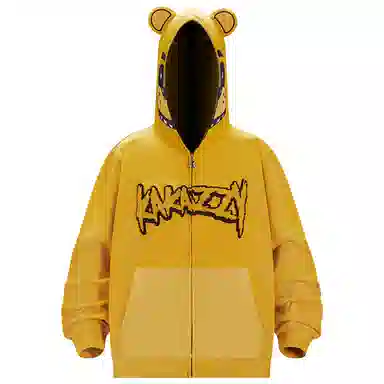 KAKAZZY Hoodie Yellow