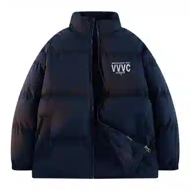 VniVerseVClub Planet Letter Puffer Jacket